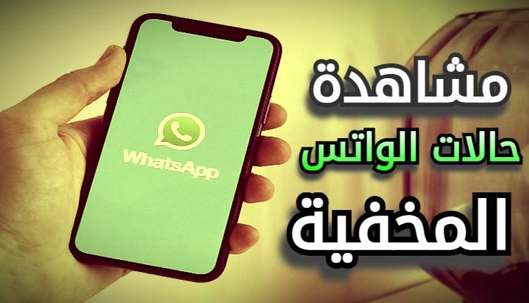 مشاهدة حالات الواتس المخفية