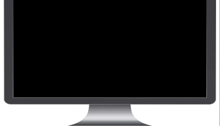 الشاشة السوداء